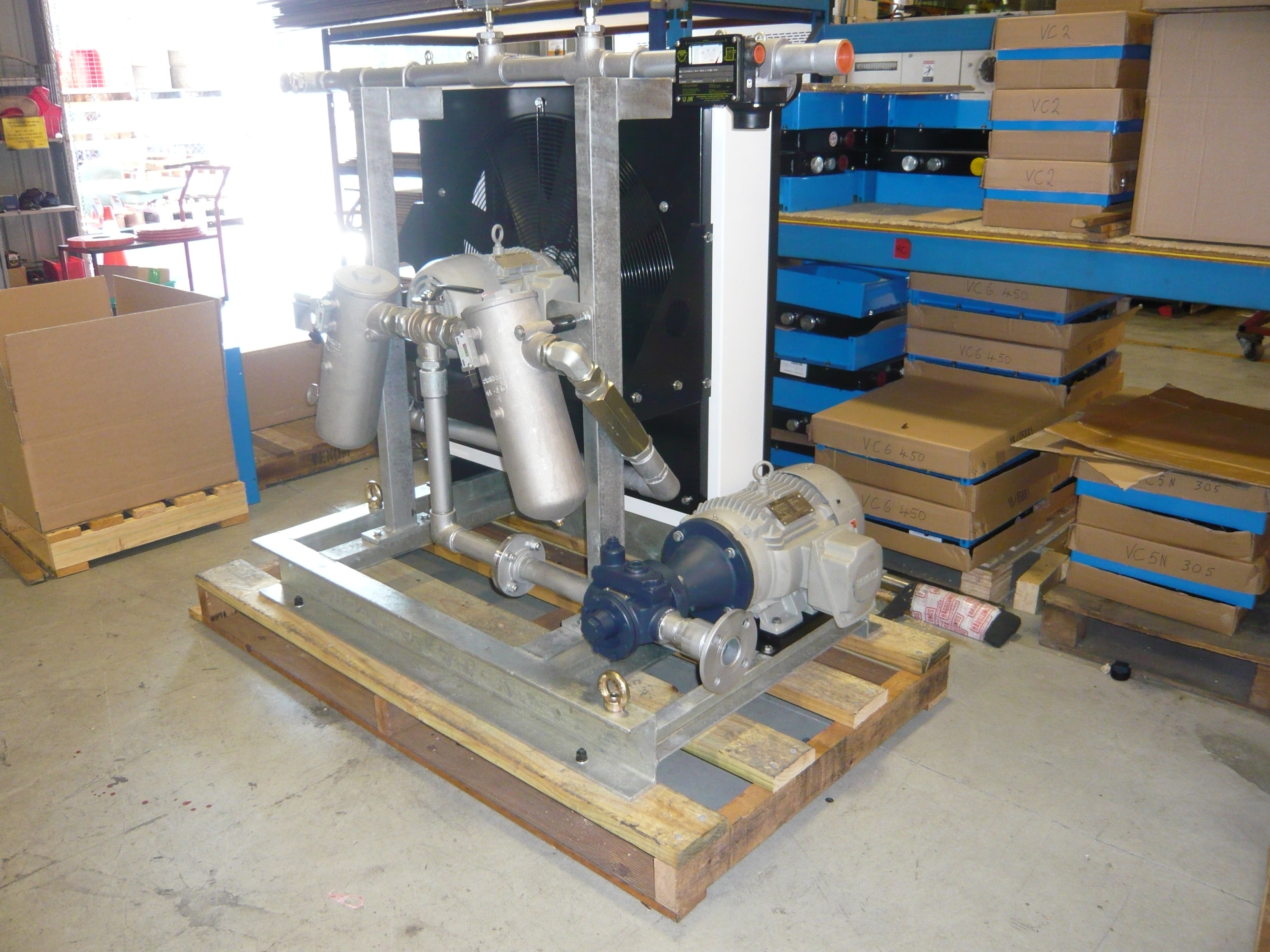 Lubrication system with dual filters