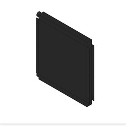 COOLING ELEMENT Aluminium DC33V replacement 20 Bar 2" BSPP 1050 x 1110 x 95mm