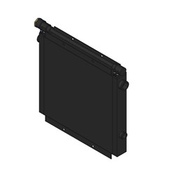 COOLING ELEMENT Aluminium VCL7X with Bypass Fitted 50-60c and 4 Bar