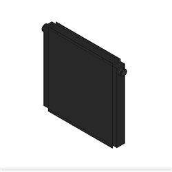 COOLING ELEMENT Aluminium DC32S replacement 20 Bar 2" BSPP 800 x 821 x 90mm