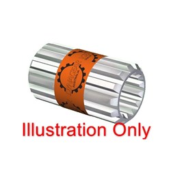 Male 23T 48mm DIN 5482 Female 17T 1 1/2" 12/24 55mm Long