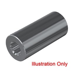 SPLINE ADAPTOR COUPLING Female 15T 1" 16/32 Female 14T 1 1/4" 12/24