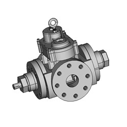 HAIGHT PUMP 80UR Relief Valve 179.40CC with Mechanical Seal CW Rotation