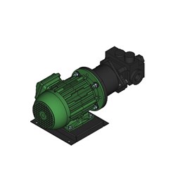 HAIGHT PUMP and Motor Package 10UR 415V 3 Phase 4 pole 0.75kW 38 l/min