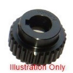 Flexible Coupling 63 Series DIN 3 1:8 Taper 4mm Key Taper Bore Hub