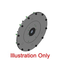 FLEXILOCK Drive Kit 63 Series SAE 4 Engine 7.5 Flywheel DIN 3 Mount DIN 2 1:8 Taper