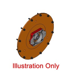 FLEXILOCK Drive Kit 101 Series SAE 5 Engine 7.5 Flywheel SAE B Mount 15T 1" 16/32