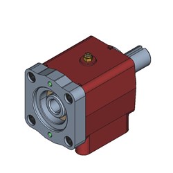 HDC Load Adaptor Cylindrical SAE A Mount 1" Bore 1/4"Key 1 1/2" Shaft with 3/8" Key