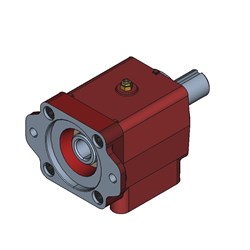 HDC Load Adaptor SAE B Mount 13T 7/8" 16/32 1 1/2" Shaft with 3/8" Key