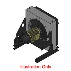 AIR COOLED Heat Exchanger DC DC31Y 415V 3Phase 50Hz 4Pole 500mm Fan & 24UR 70l/min Pump