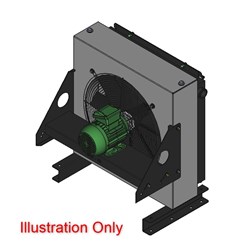 AIR COOLED Heat Exchanger DC DC31Y 415V 3Phase 50Hz 6Pole 630mm Fan