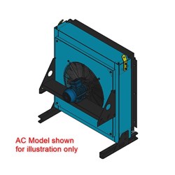 AIR COOLED Heat Exchanger DC DC33V ORBIT Hyd Motor 12.9cc 630mm Fan