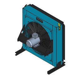 AIR COOLED Heat Exchanger DC DC35L 415V 3Phase 50Hz 6Pole 900mm Fan