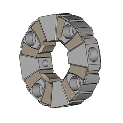 DG110H Coupling Element Complete With Aluminium Insert