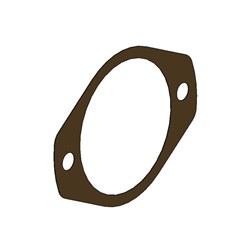 GASKET SAE A 2-BOLT compressed fibre material