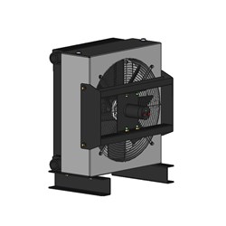 AIR COOLED Heat Exchanger ST ST40R ORBIT Hyd Motor 12.9cc 450mm Fan Side Port Motor
