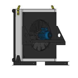 AIR COOLED Heat Exchanger ST ST75R 415V 3 Phase 50Hz 4Pole 630mm Fan