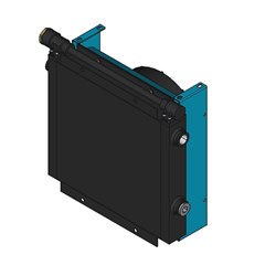 AIR COOLED Heat Exchanger VC VC6X 12V DC Fan With Bypass 50-60c 4Bar