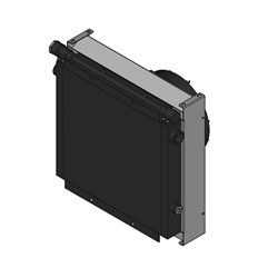 AIR COOLED Heat Exchanger VC VC7X 12V DC Twin fans With Bypass 50-60c 4Bar