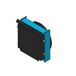 AIR COOLED Heat Exchanger VC VCL6X ORBIT Hyd Motor 8.2cc Rear Port & Bypass 50-60c 4Bar