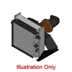 AIR COOLED Heat Exchanger VC VCL7X 415V 3 Phase 50Hz 4Pole With 20UR 60l/min Pump