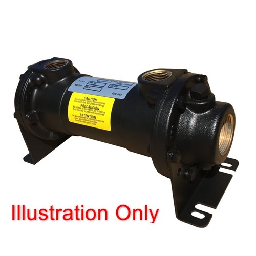 SHELL and TUBE B Series Marine 1 Pass Shell 960 l/min Tube side 1374 l/min