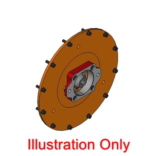 FLEXILOCK Drive Kit 101 Series SAE 5 Engine 8 Flywheel HATZ SAE B Mount 13T 7/8