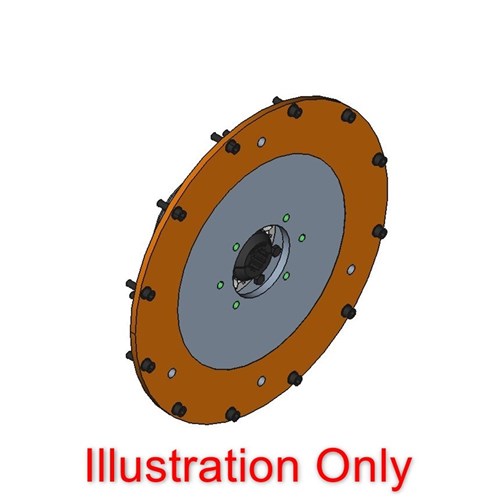 FLEXILOCK Drive Kit 127 Series SAE 3 Engine 11.5 Flywheel 80mm Mount 8T 32 X 36 Straight