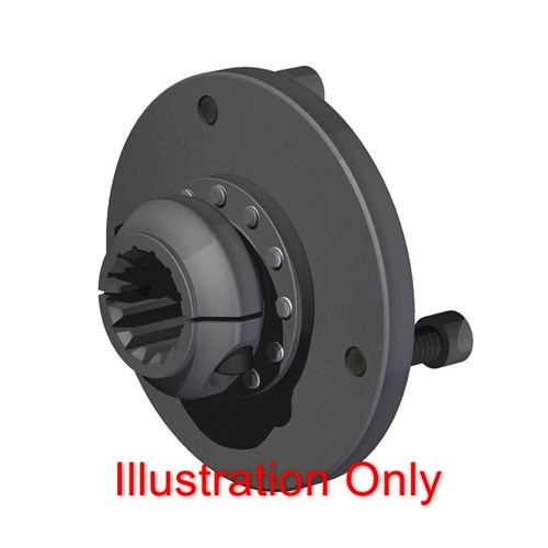 DG50 CLAMPLOCK Flange Kit 14T  1 1/4