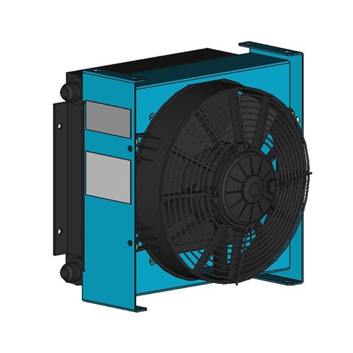 AIR COOLED Heat Exchanger VC VC2X 12V DC Fan