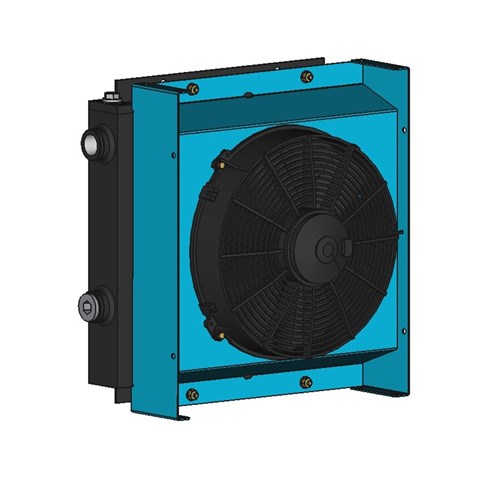 AIR COOLED Heat Exchanger VC VC6X 12V DC Fan