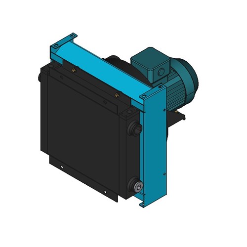AIR COOLED Heat Exchanger VC VCL5N 240V 1 Phase 50Hz 2Pole 354mm Fan