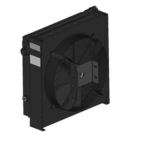 AIR COOLED Heat Exchanger VC VCL7X ORBIT Hyd Motor 12.9cc Rear Port & Bypass 50-60c 4Bar